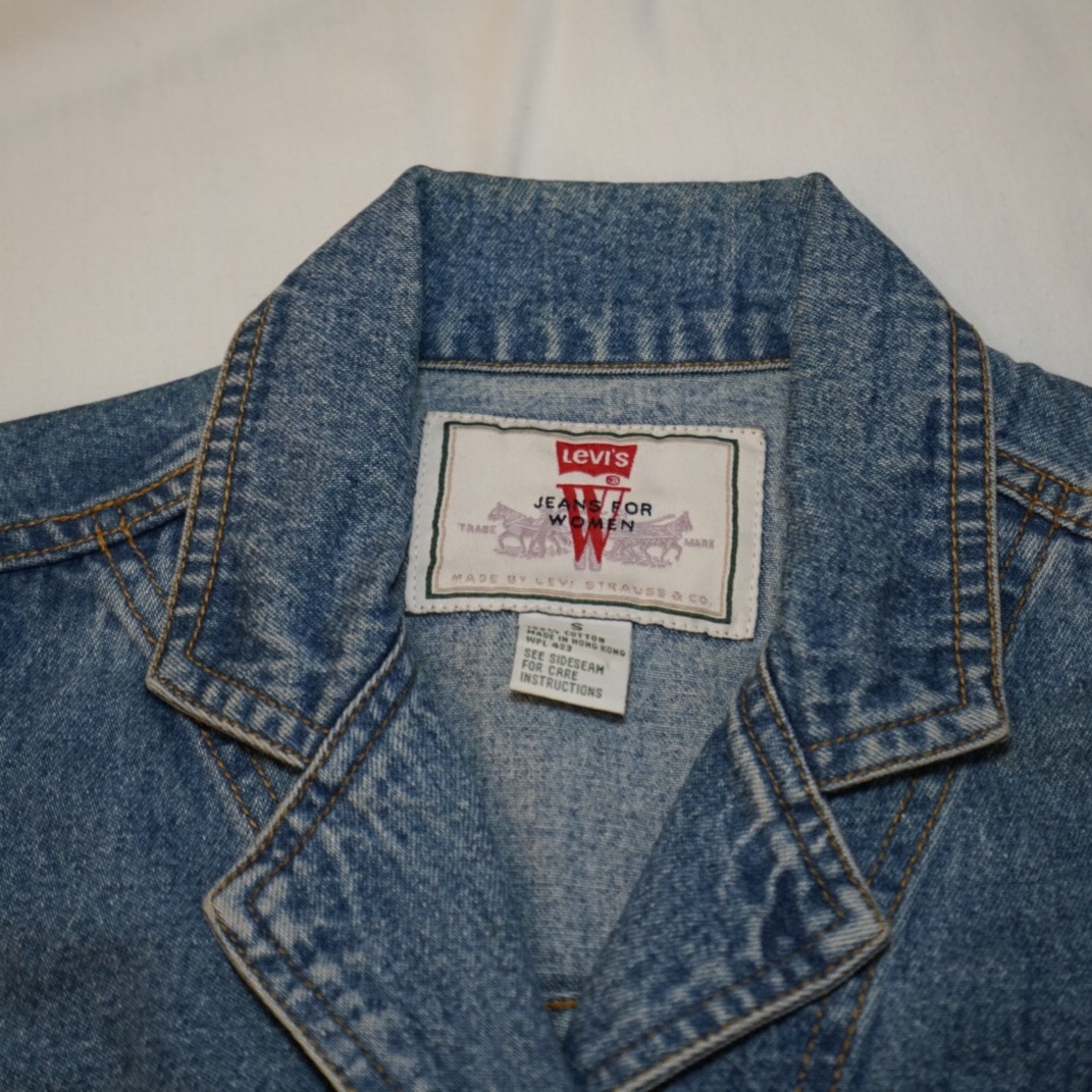 Vintage Levi’s Small Patchwork Vest - image 4